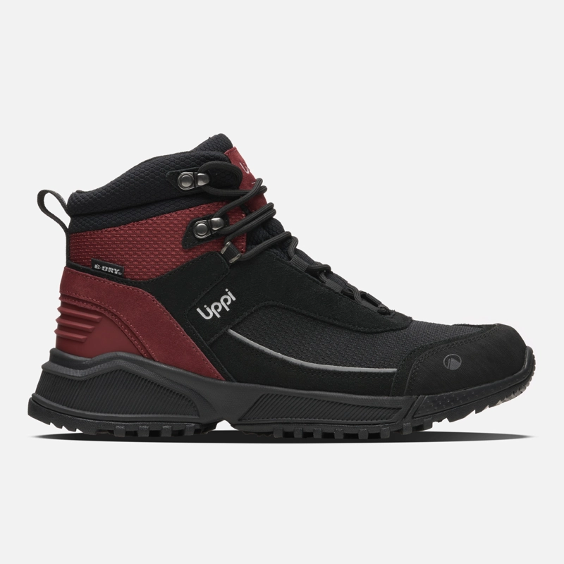 BOTIN MUJER HILL HIKER VINO / NEGRO LIPPI I6 - 1