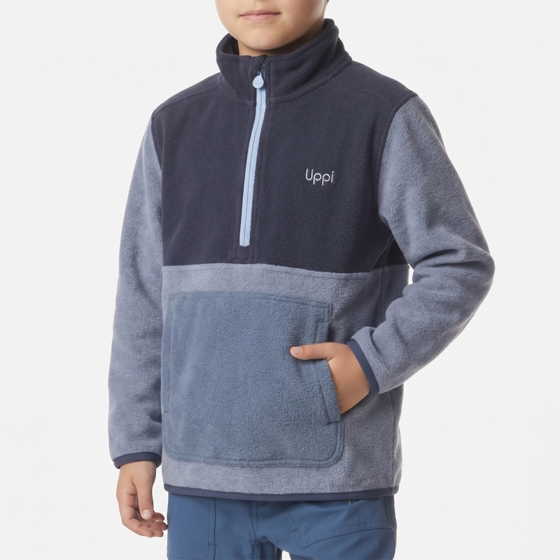 POLAR NIÑO FOREST 1/4 ZIP SWEATSHIRT AZUL PIEDRA LIPPI I26 - 4