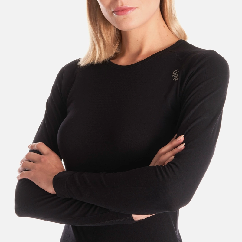 PRIMERA CAPA MUJER SKINTEC ACTIVE Q-DRY TOP NEGRO LIPPI I26 - 7