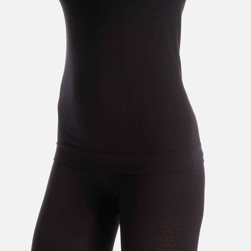PRIMERA CAPA MUJER SKINTEC ACTIVE Q-DRY TOP NEGRO LIPPI I26 - 8