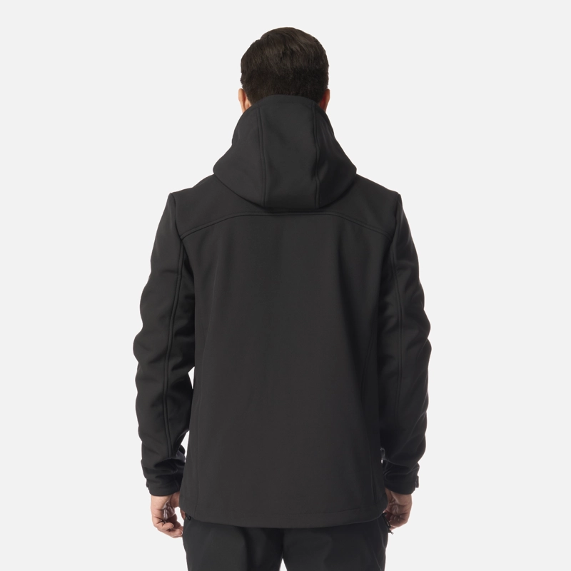 CHAQUETA HOMBRE MACAYA SOFTSHELL HOODY JACKET NEGRO LIPPI I26 - 3