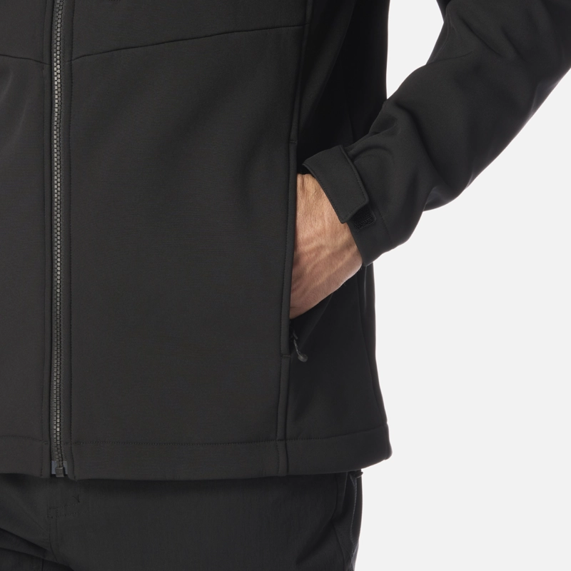 CHAQUETA HOMBRE MACAYA SOFTSHELL HOODY JACKET NEGRO LIPPI I26 - 7