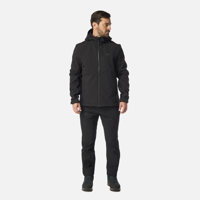 CHAQUETA HOMBRE MACAYA SOFTSHELL HOODY JACKET NEGRO LIPPI I26 - 9