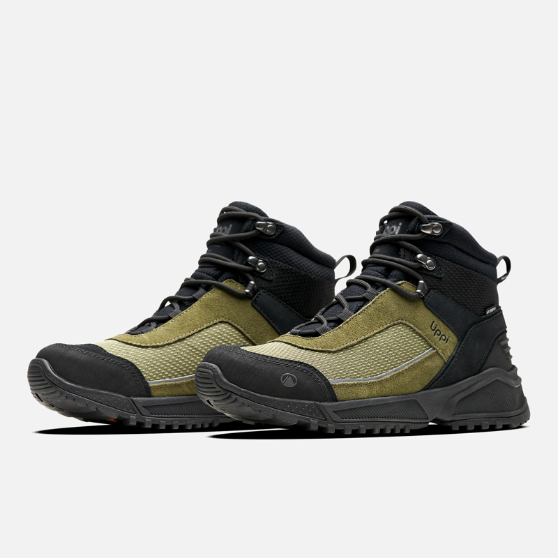 BOTIN HOMBRE HILL HIKER VERDE / NEGRO LIPPI I26 - 4