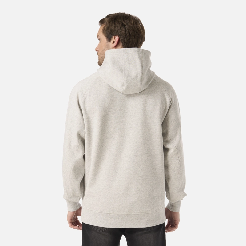 M ULMO LIGHT HOODY SWEATSHIRT LIPPI GRIS CLARO MELANGE XL - 3