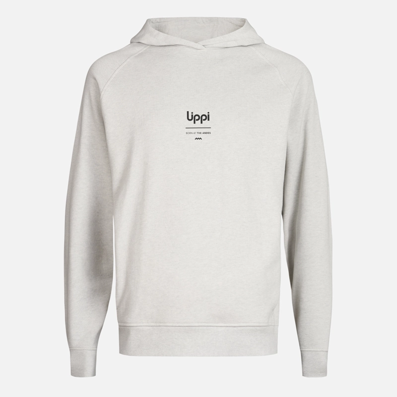 M ULMO LIGHT HOODY SWEATSHIRT LIPPI GRIS CLARO MELANGE XL - 7