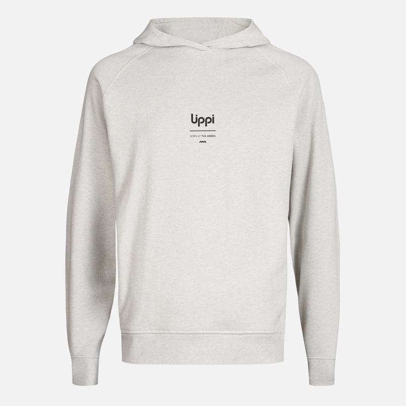 M ULMO LIGHT HOODY SWEATSHIRT LIPPI GRIS CLARO MELANGE XL - 7