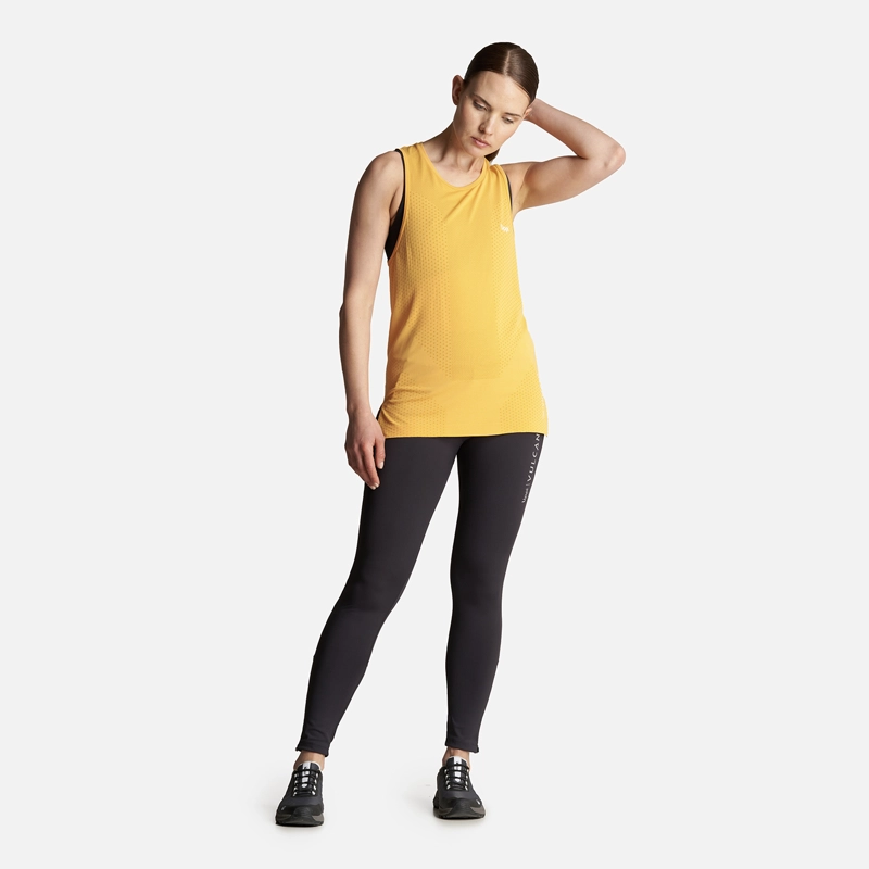 POLERA MUJER 4 RUN SEAMLESS TRAIL T-SHIRT AMARILLO LIPPI - 8