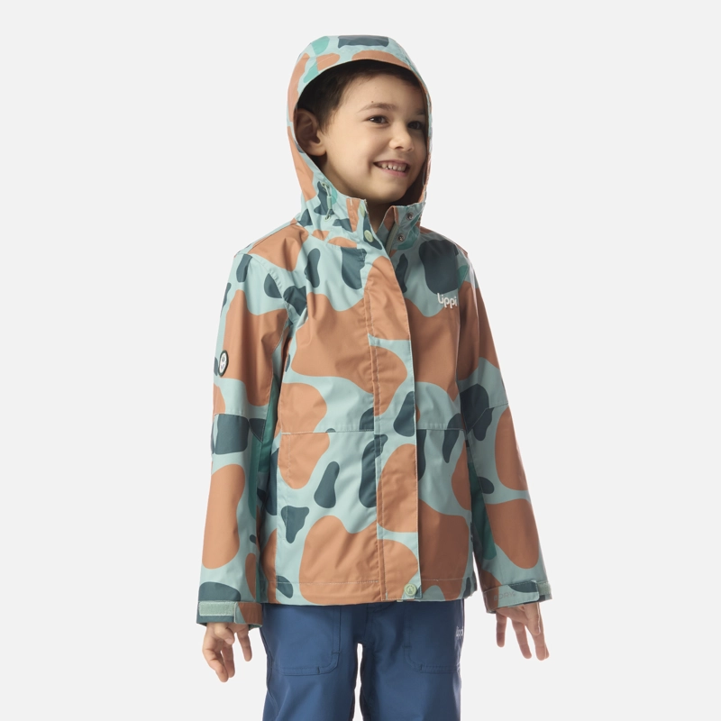 CHAQUETA NIÑO BLIZZARD B-DRY HOODY JACKET PRINT TURQUESA LIPPI I26 - 1