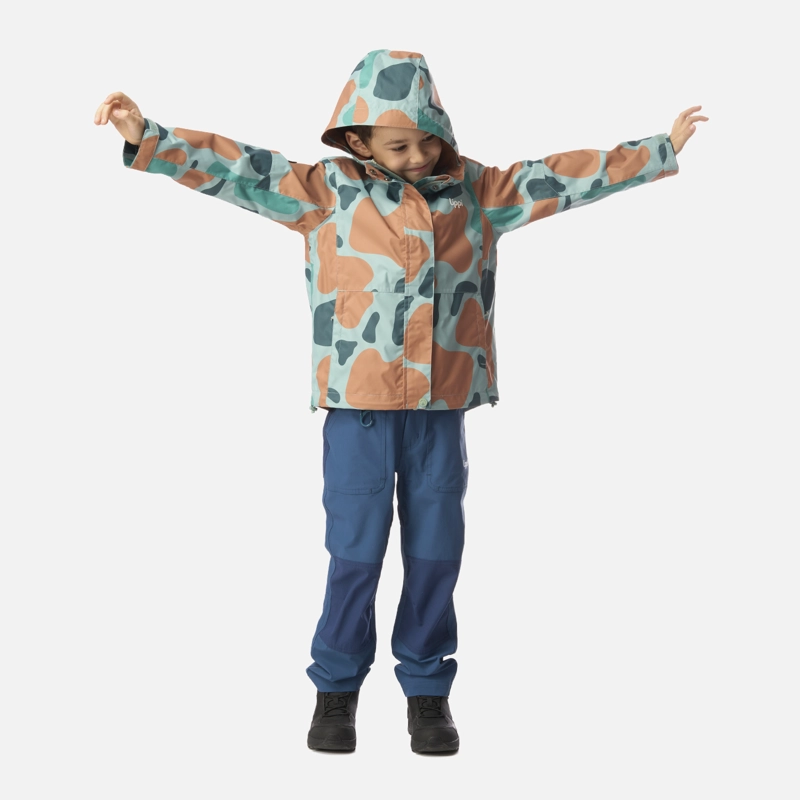 CHAQUETA NIÑO BLIZZARD B-DRY HOODY JACKET PRINT TURQUESA LIPPI I26 - 5