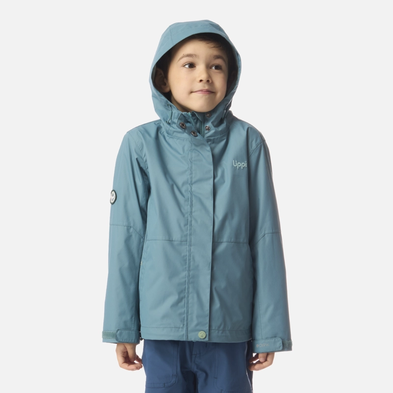 CHAQUETA NIÑO BLIZZARD B-DRY HOODY JACKET PETROLEO CLARO LIPPI I26 - 1