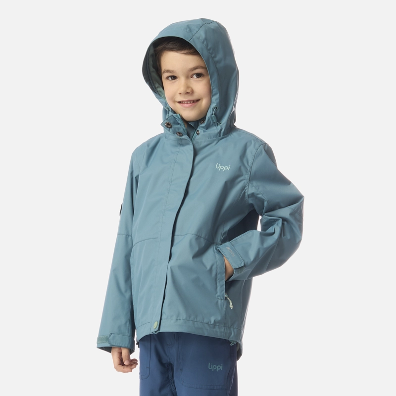 CHAQUETA NIÑO BLIZZARD B-DRY HOODY JACKET PETROLEO CLARO LIPPI I26 - 4