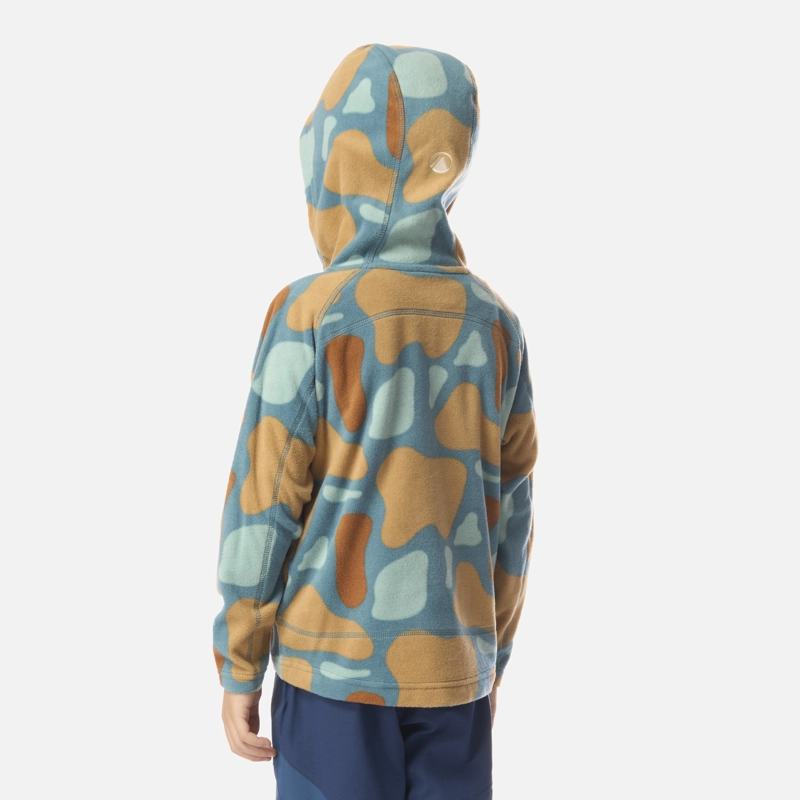 POLAR NIÑO COLD DAY THERM-PRO HOODY JACKET PRINT PETROLEO CLARO LIPPI I26 - 3