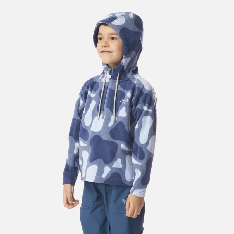 POLAR NIÑO COLD DAY THERM-PRO HOODY JACKET PRINT AZUL PIEDRA LIPPI I26 - 2