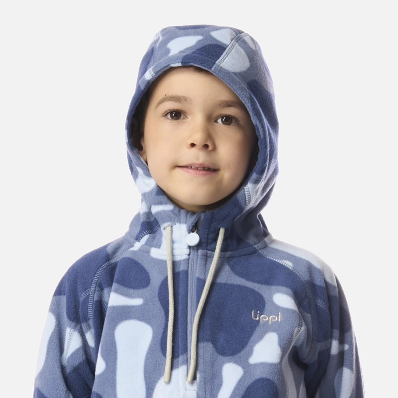 POLAR NIÑO COLD DAY THERM-PRO HOODY JACKET PRINT AZUL PIEDRA LIPPI I26 - 4
