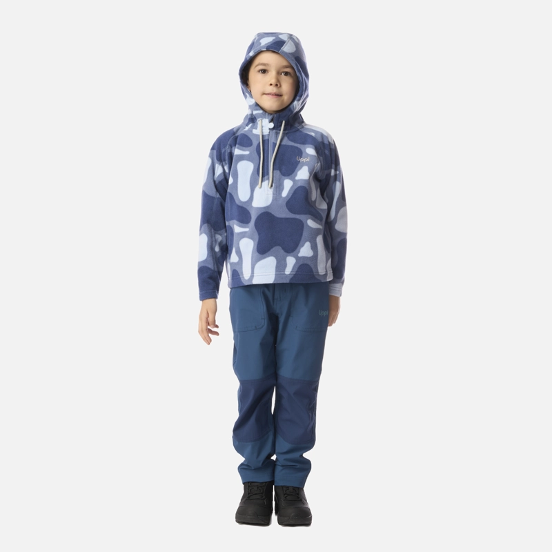 POLAR NIÑO COLD DAY THERM-PRO HOODY JACKET PRINT AZUL PIEDRA LIPPI I26 - 5