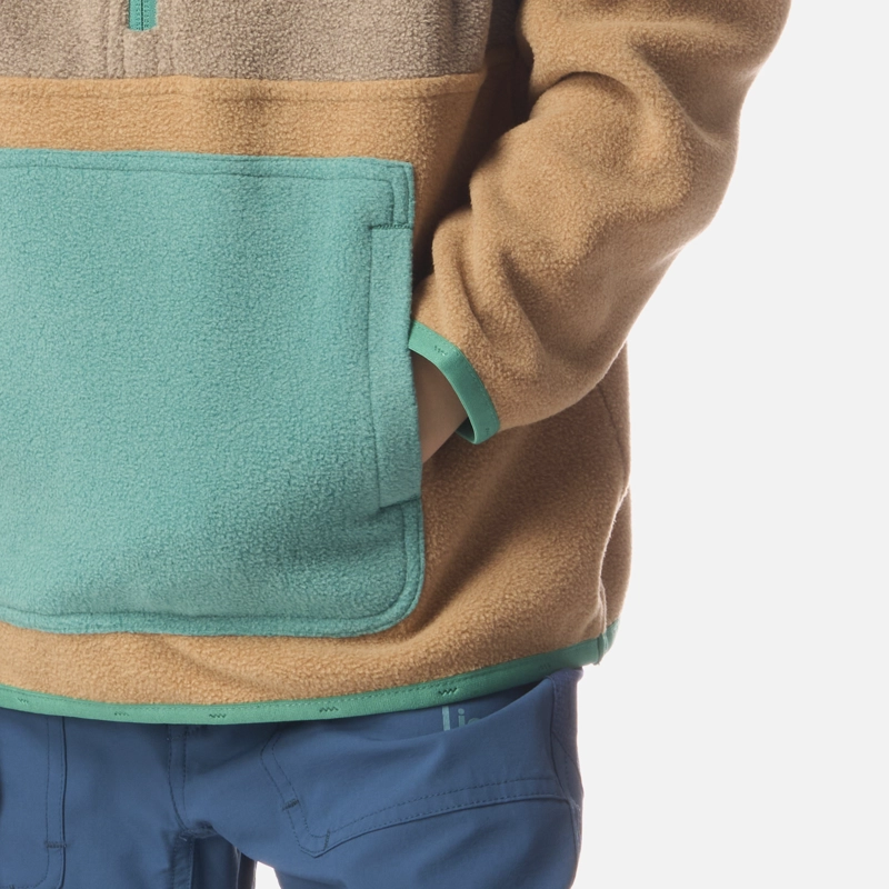 POLAR NIÑO FOREST 1/4 ZIP SWEATSHIRT CAFE CLARO LIPPI I26 - 4