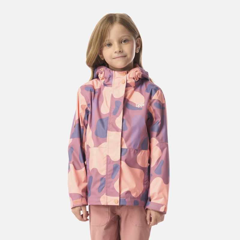 CHAQUETA NIÑA BLIZZARD B-DRY HOODY JACKET PRINT ROSA OSCURO LIPPI I26 - 1