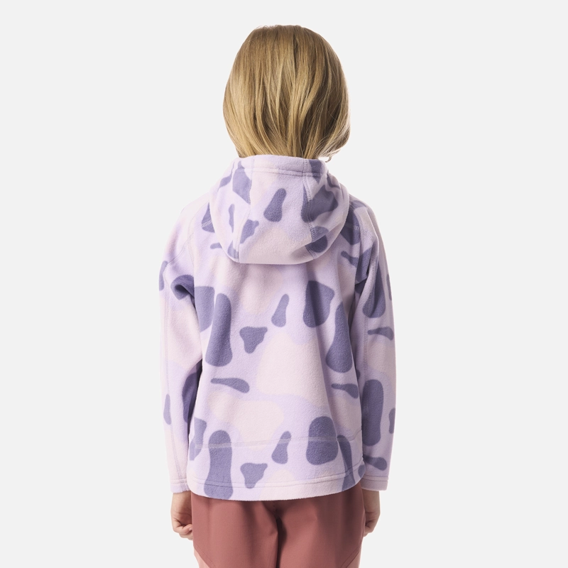 POLAR NIÑA COLD DAY THERM-PRO HOODY JACKET PRINT LILA LIPPI I26 - 3