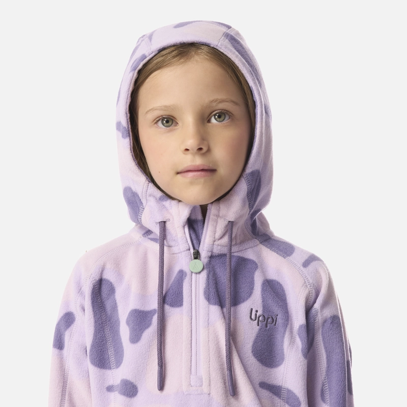 POLAR NIÑA COLD DAY THERM-PRO HOODY JACKET PRINT LILA LIPPI I26 - 4