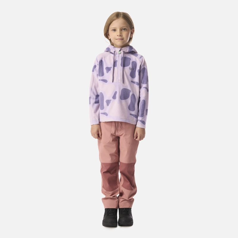 POLAR NIÑA COLD DAY THERM-PRO HOODY JACKET PRINT LILA LIPPI I26 - 5