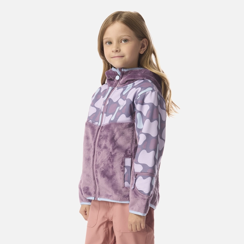 POLAR NIÑA GRILLO THERM-PRO HOODY JACKET PURPURA CLARO LIPPI I26 - 2