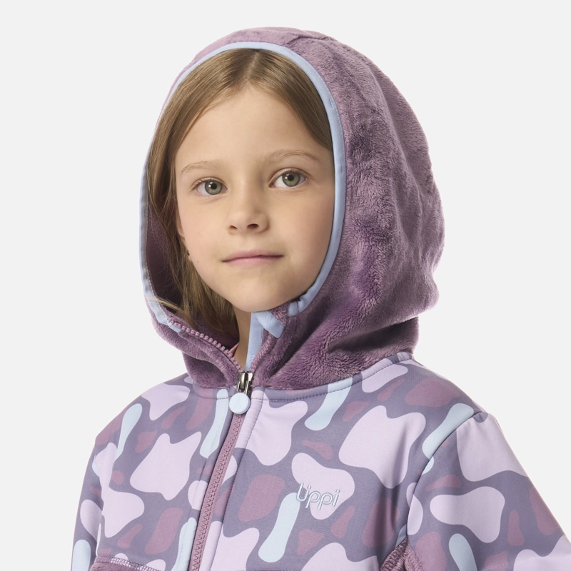 POLAR NIÑA GRILLO THERM-PRO HOODY JACKET PURPURA CLARO LIPPI I26 - 4