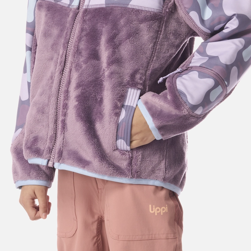 POLAR NIÑA GRILLO THERM-PRO HOODY JACKET PURPURA CLARO LIPPI I26 - 5