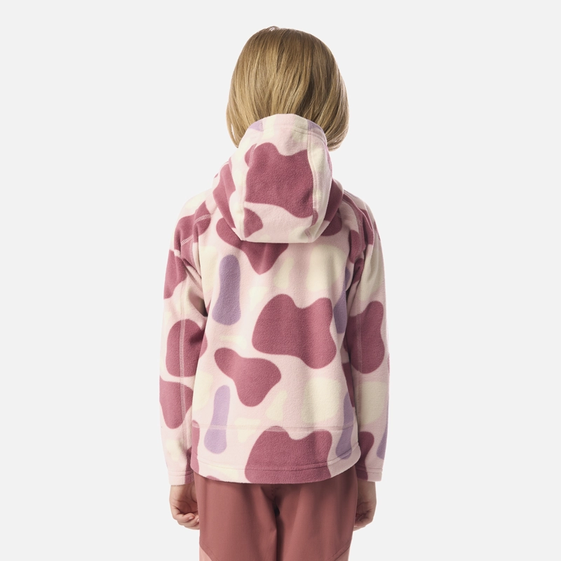 POLAR NIÑA COLD DAY THERM-PRO HOODY JACKET PRINT ROSA CLARO LIPPI I26 - 3