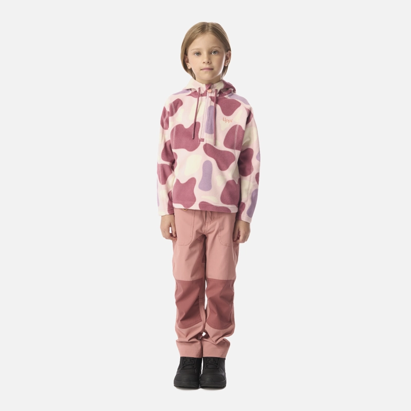 POLAR NIÑA COLD DAY THERM-PRO HOODY JACKET PRINT ROSA CLARO LIPPI I26 - 5