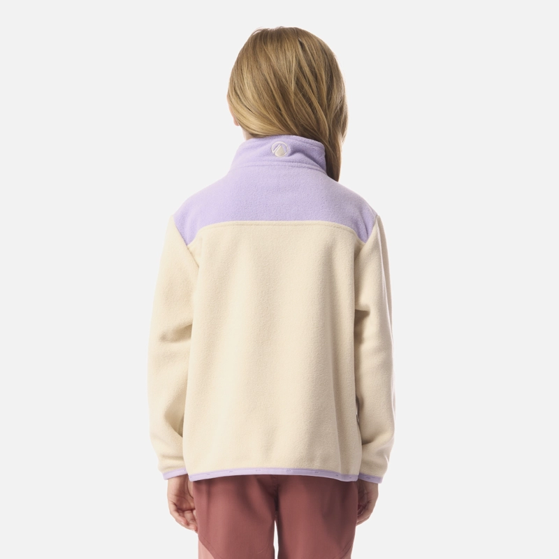 POLAR NIÑA FOREST 1/4 ZIP SWEATSHIRT BEIGE LIPPI I26 - 3
