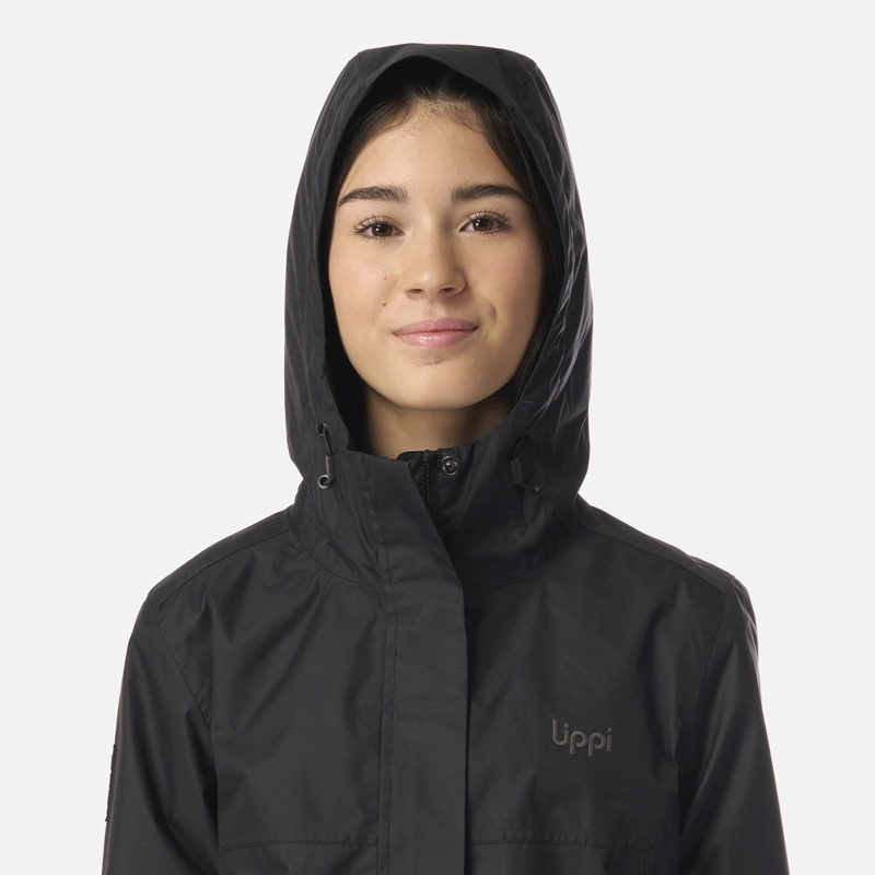 CHAQUETA TEEN GIRL BLIZZARD B-DRY HOODY JACKET NEGRO LIPPI I26 - 4