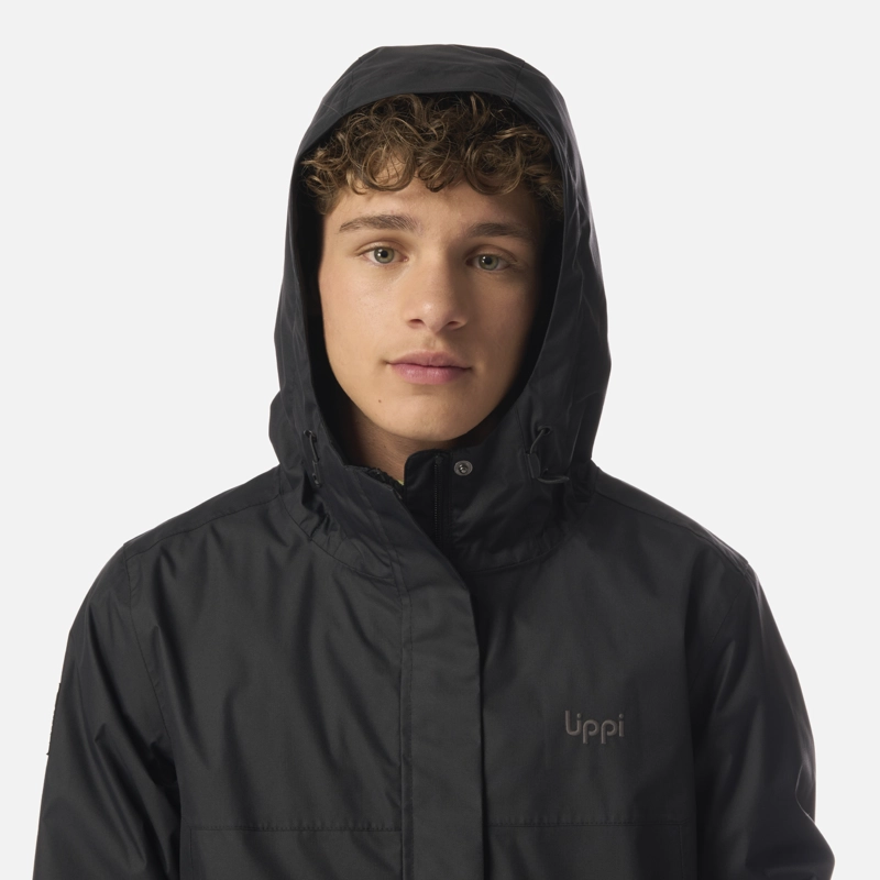 CHAQUETA TEEN BOY BLIZZARD B-DRY HOODY JACKET NEGRO LIPPI I26 - 4