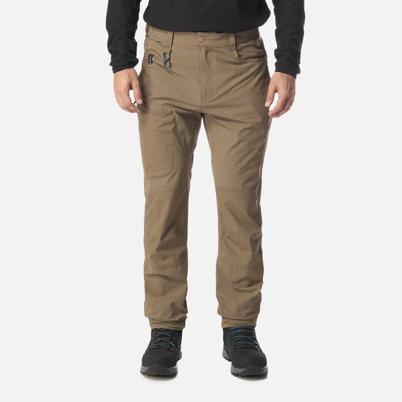 PANTALON HOMBRE LENNOX Q-DRY REGULAR FIT PANTS CAFE LIPPI I26 - 1