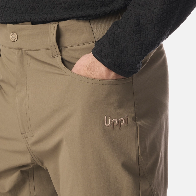 PANTALON HOMBRE LENNOX Q-DRY REGULAR FIT PANTS CAFE LIPPI I26 - 4