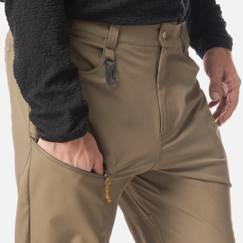 PANTALON HOMBRE LENNOX Q-DRY REGULAR FIT PANTS CAFE LIPPI I26 - 6