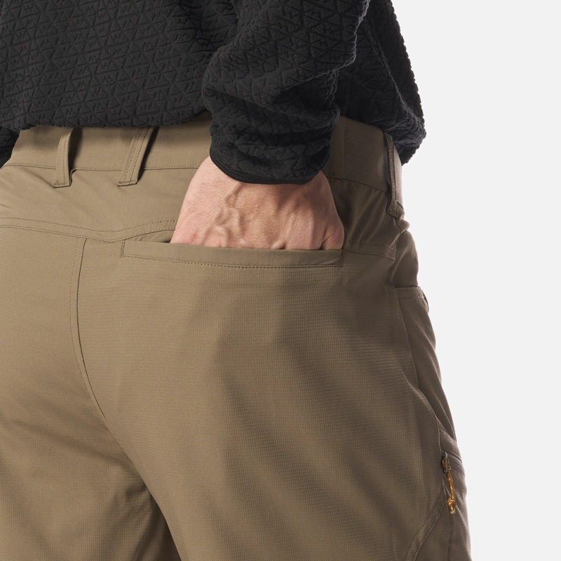 PANTALON HOMBRE LENNOX Q-DRY REGULAR FIT PANTS CAFE LIPPI I26 - 7