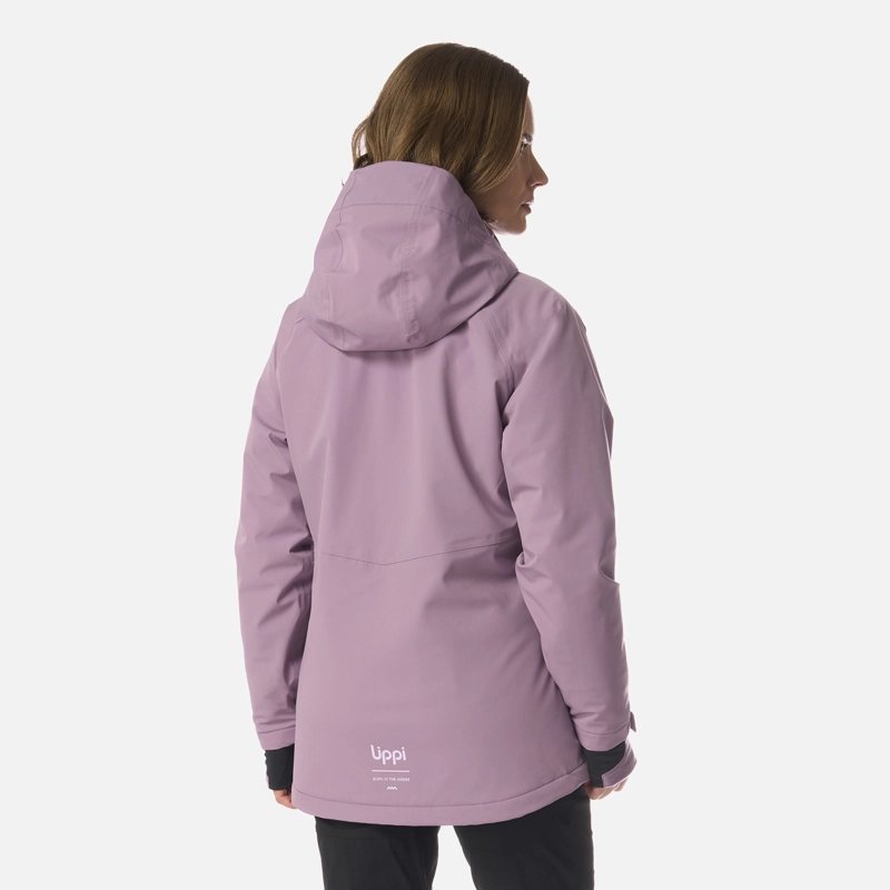 CHAQUETA MUJER ANDES B-DRY HOODY JACKET PURPURA CLARO LIPPI I26 - 3