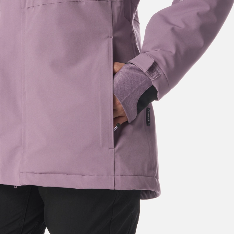 CHAQUETA MUJER ANDES B-DRY HOODY JACKET PURPURA CLARO LIPPI I26 - 9