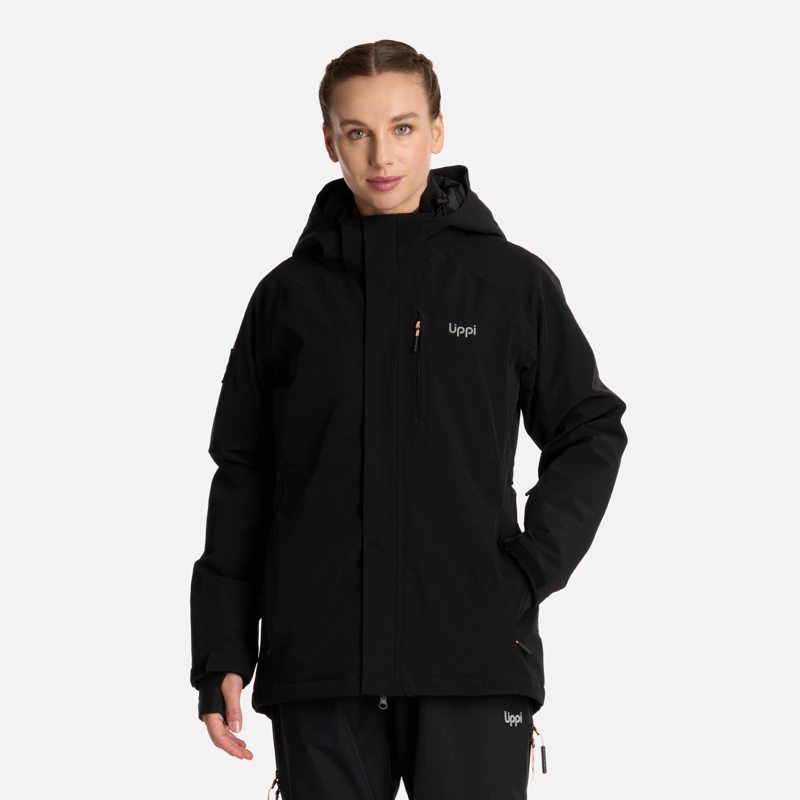 CHAQUETA MUJER ANDES B-DRY HOODY JACKET NEGRO LIPPI I26 - 1
