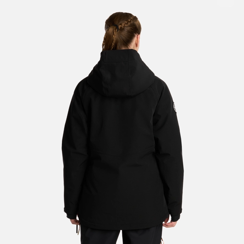 CHAQUETA MUJER ANDES B-DRY HOODY JACKET NEGRO LIPPI I26 - 3