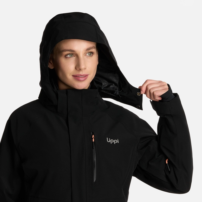 CHAQUETA MUJER ANDES B-DRY HOODY JACKET NEGRO LIPPI I26 - 4