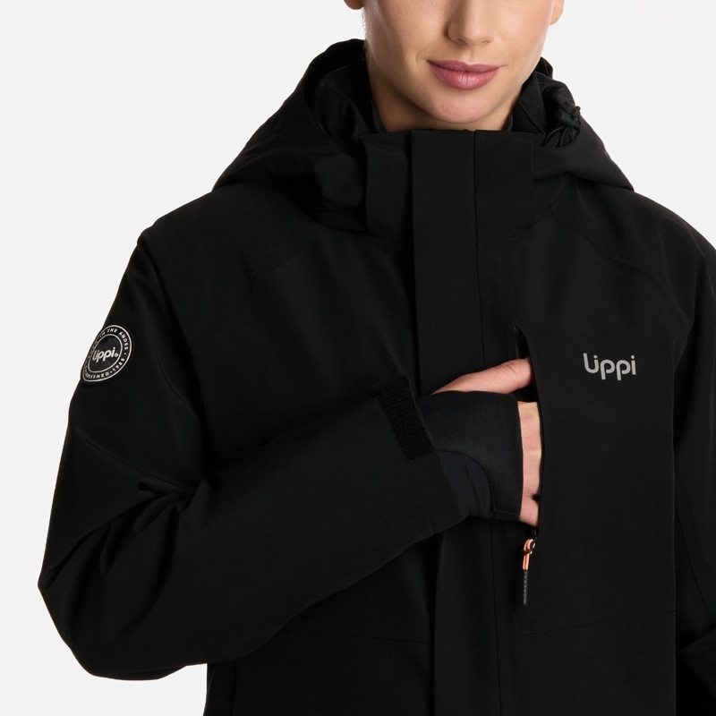 CHAQUETA MUJER ANDES B-DRY HOODY JACKET NEGRO LIPPI I26 - 5