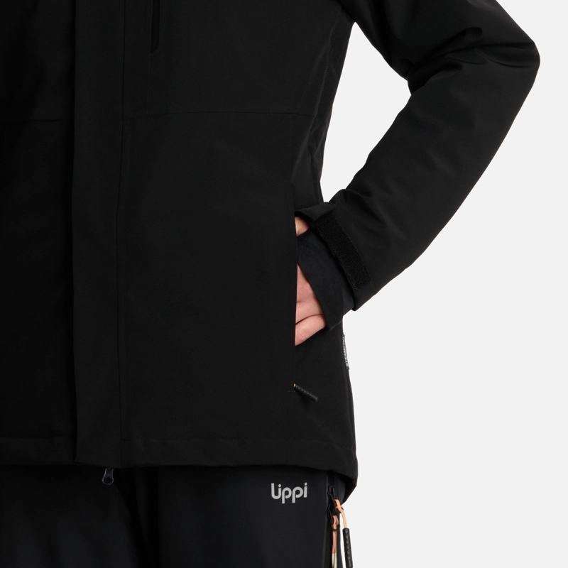CHAQUETA MUJER ANDES B-DRY HOODY JACKET NEGRO LIPPI I26 - 8