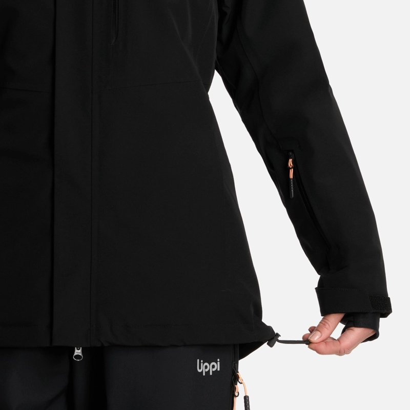 CHAQUETA MUJER ANDES B-DRY HOODY JACKET NEGRO LIPPI I26 - 9