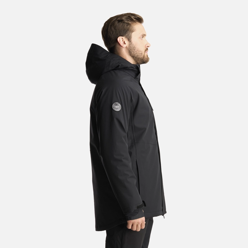 CHAQUETA HOMBRE ANDES B-DRY HOODY JACKET NEGRO LIPPI I26 - 3
