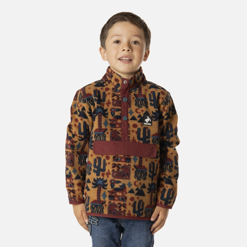 POLAR NIÑO TOKERAU POKI PRINT MOSTAZA HAKA HONU - 1