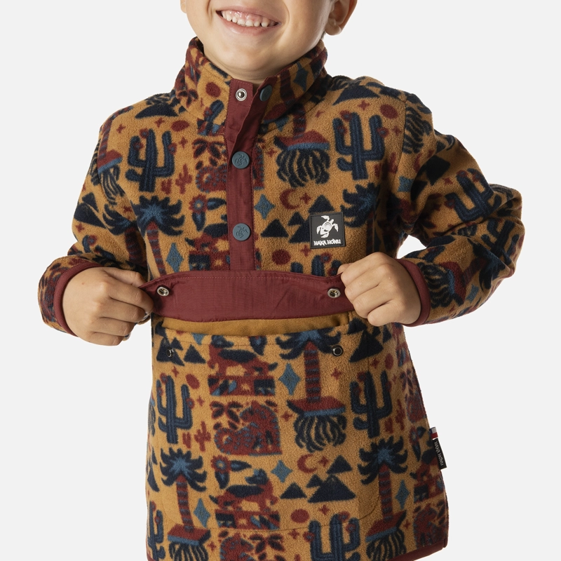 POLAR NIÑO TOKERAU POKI PRINT MOSTAZA HAKA HONU - 4