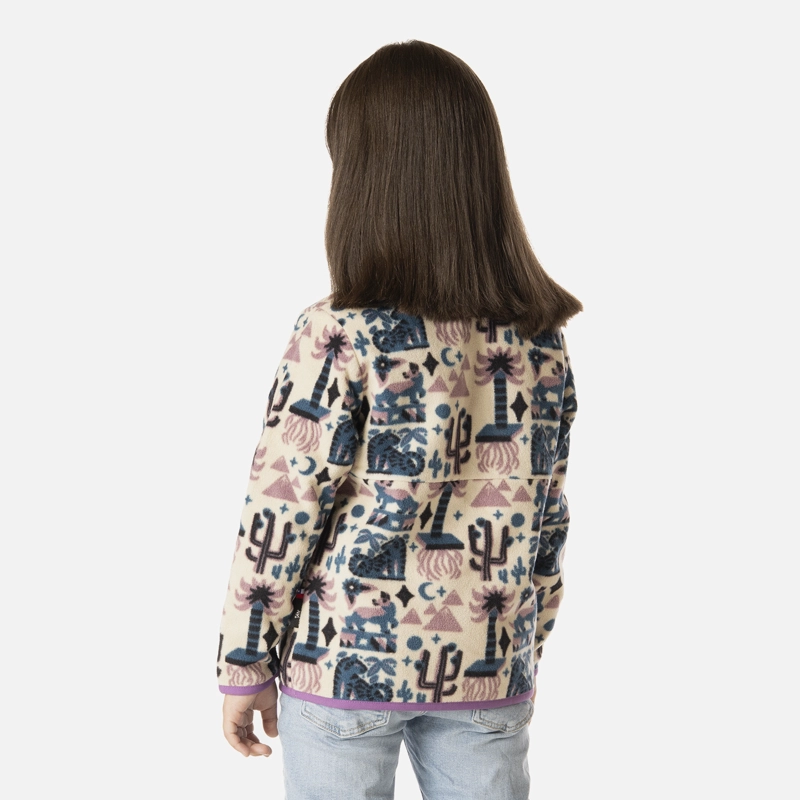 POLAR NIÑA TOKERAU POKI PRINT CREMA HAKA HONU - 3