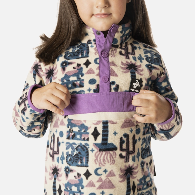 POLAR NIÑA TOKERAU POKI PRINT CREMA HAKA HONU - 4